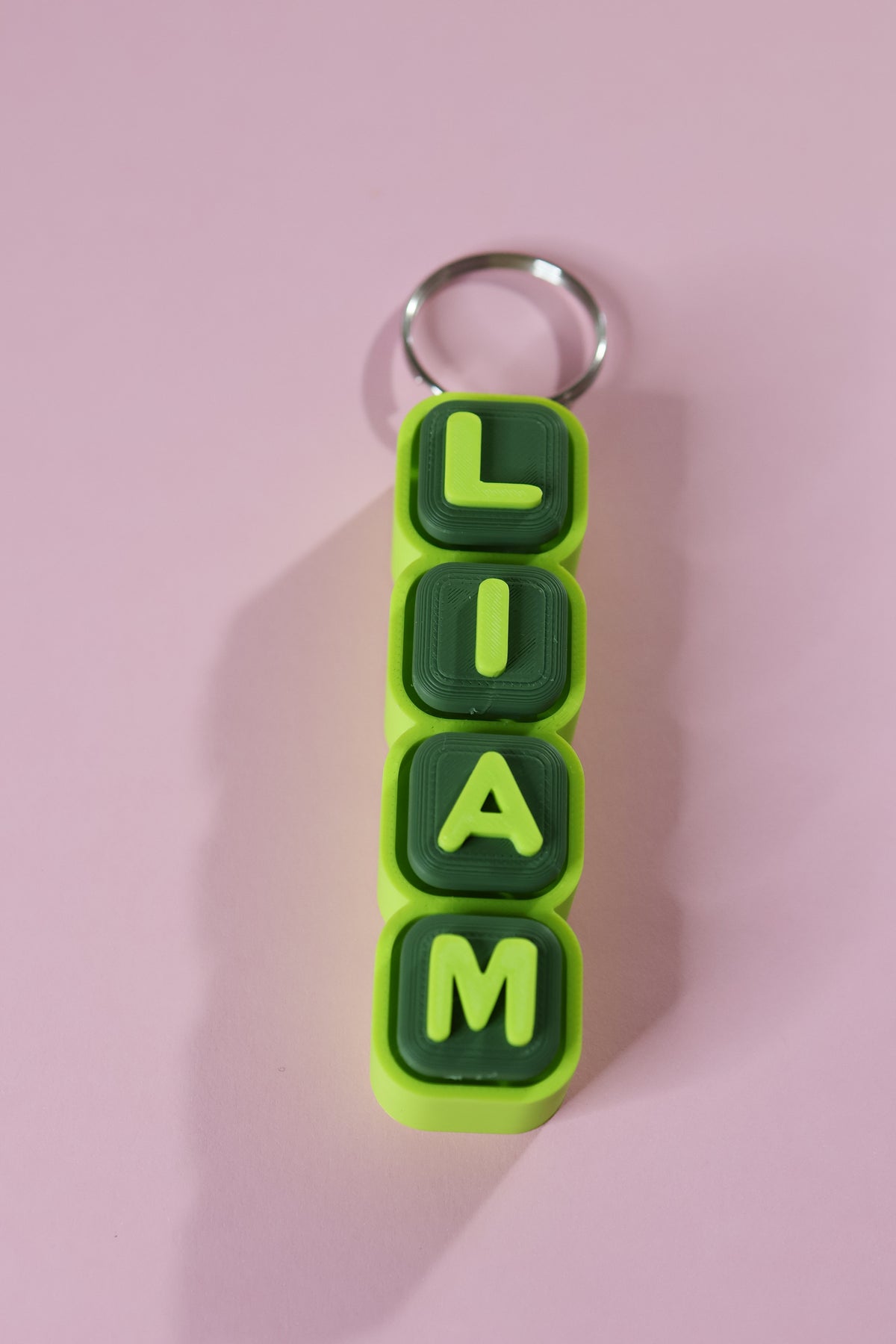 Personalized Clicker Keychain for boys
