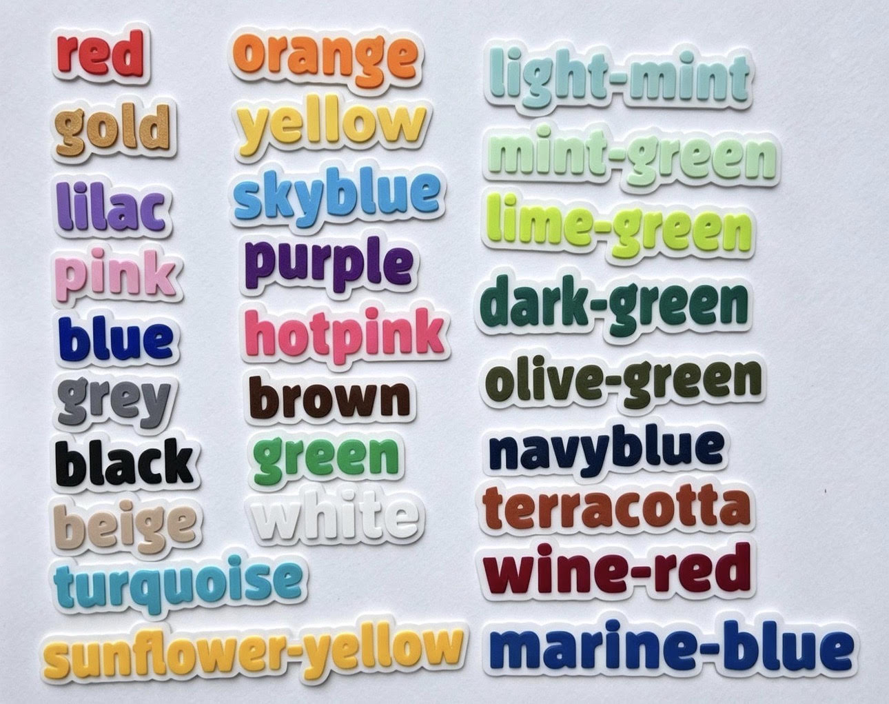 Personalized name keychain