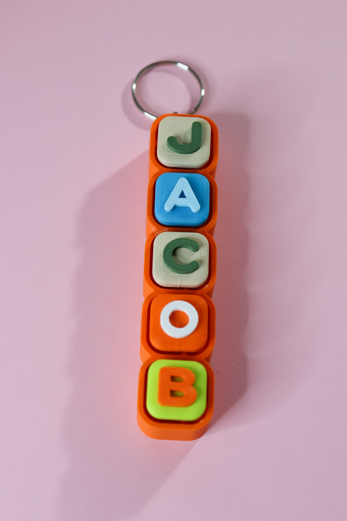 Personalized Clicker Keychain for boys