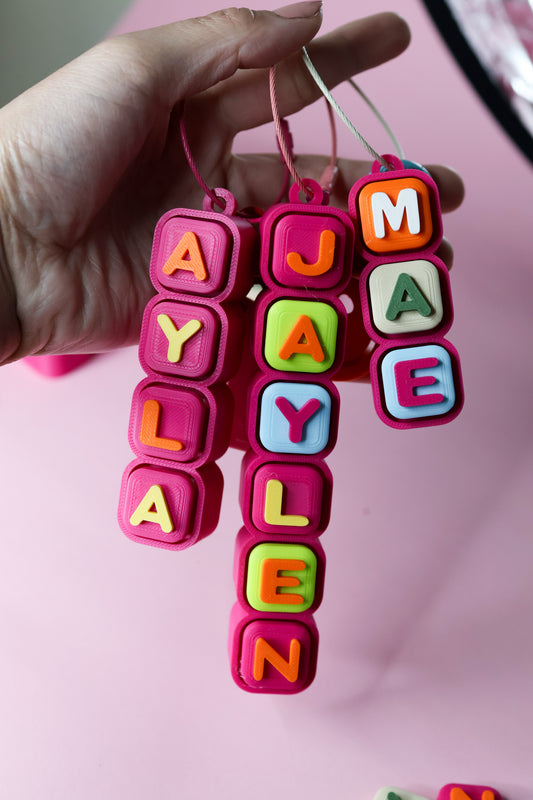Personalized Clicker Keychain