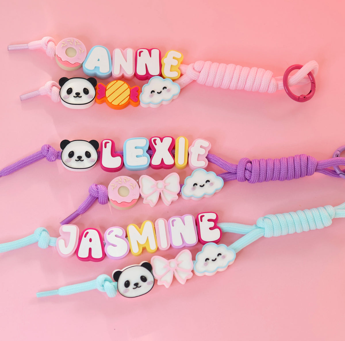 Personalized Keychain with charms